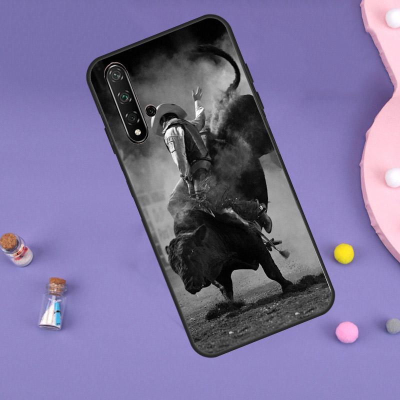 Extreme Sport Rodeo Cowboy For Huawei Nova 5T 9 10 SE 7i 8i 11i 12i Y60 Y61 Y70 Y72 Y73 Y90 Y91 P20 P40 P30 Lite Case
