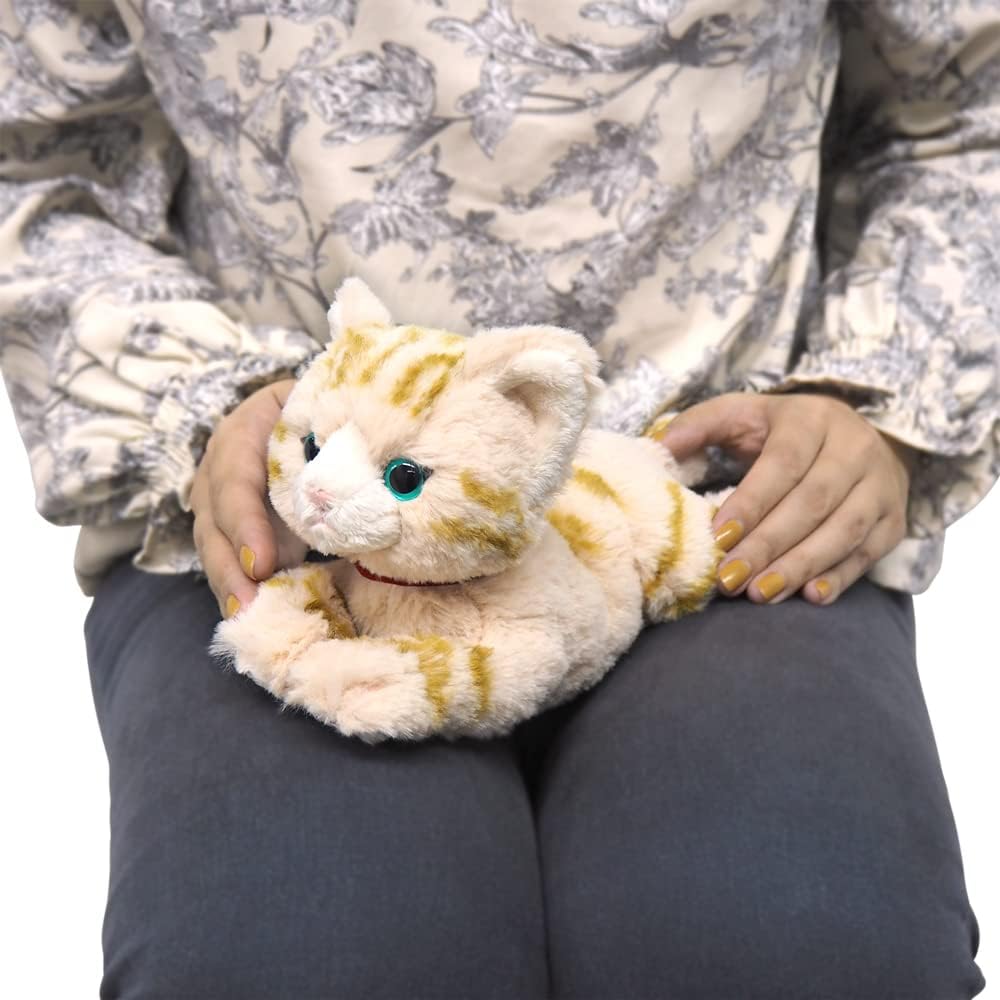 Sunlemon Knee Cat Plush Toy 11x29x12cm Cute Animal Stuffed Cat P-8022