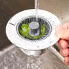 Kitchen Sink Drain Strainer Anti Clog Filter Universal Fit Food Waste Catcher for Kitchen Bar Sink Durable Reusable