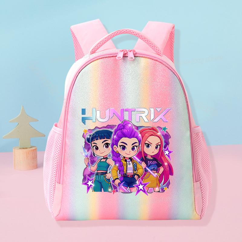 KPop Loveci na démony Škola Duhový Batoh Rumi Mira Zoey Dívka Studentský Batoh Anime Film Ženy Cestovní Batoh Narozeninový Dárek