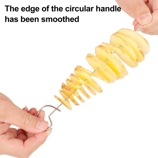 Swirl Spiral Potato Slicer Multifunctional Potato Tower Making Machine Kitchen Gadget for Twisted Fries Zucchini Spirals Cucumber