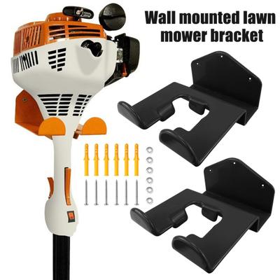 Grass Trimmer Rack Wall Mount Weedeater Hanger Heavy Duty Steel Weed Wacker Hooks Garage Organizer for Hedge Trimmer Garden Power Tool