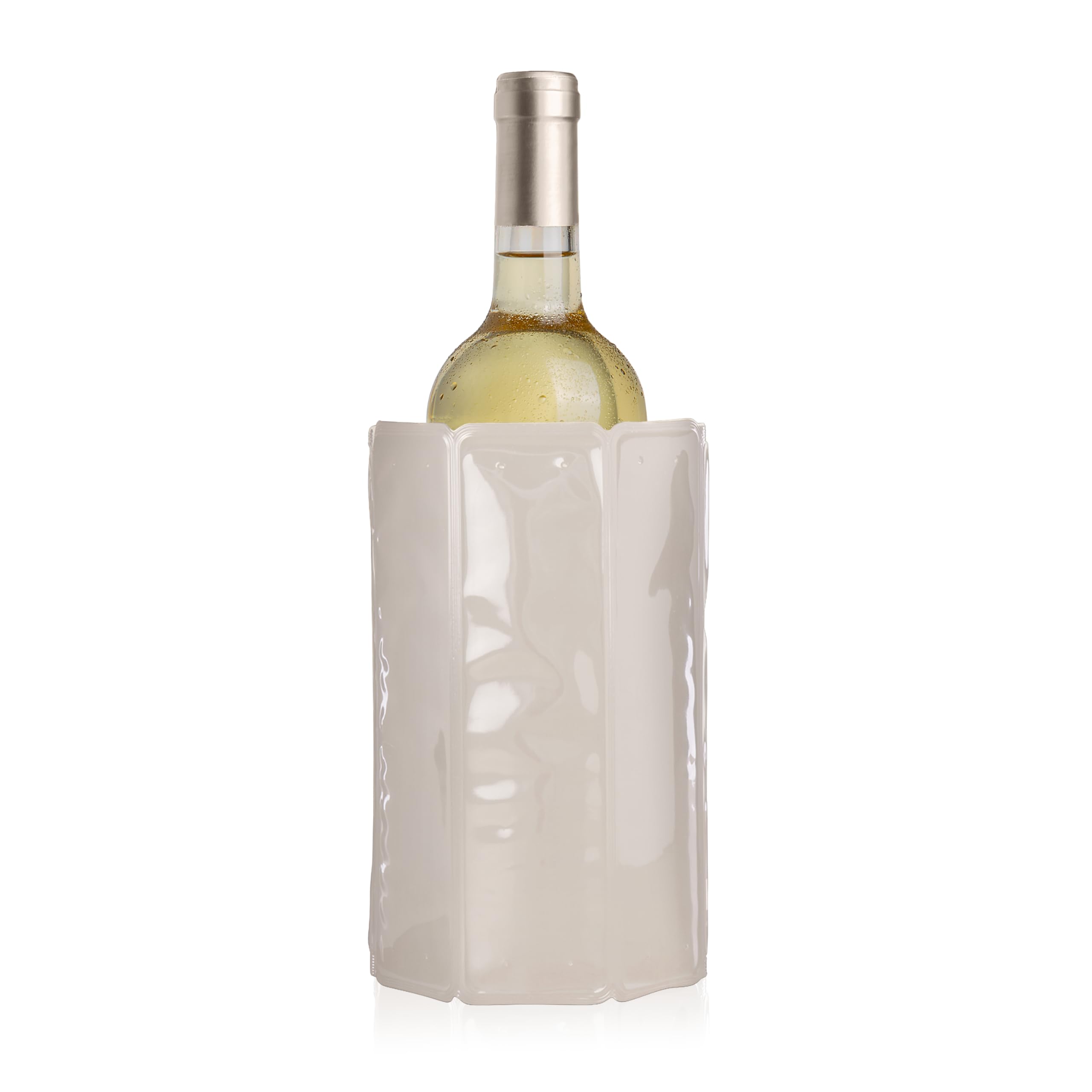 

[Officially Imported] vacu vin Rapid Ice Wine Cooler Sand (Foldable Wine Cooler)
