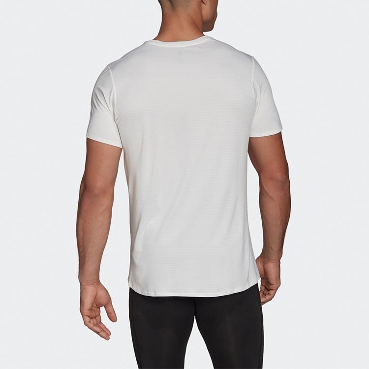 adidas Premium Tee M Casual Running Sports Round Neck Short Sleeve White Men's GL2007