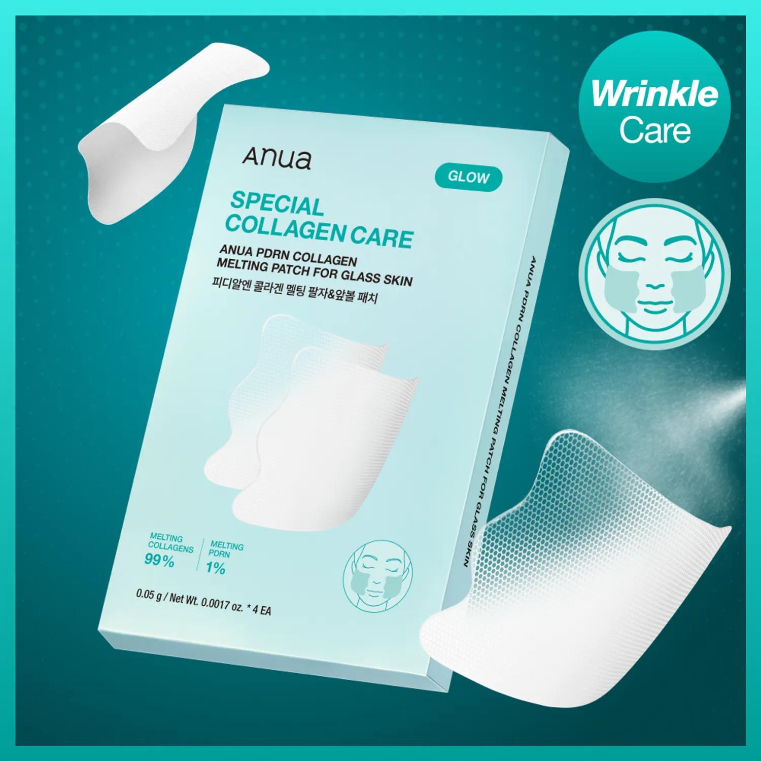 Anua PDRN Collagen Melting Patch For Glass Skin 4P 5ea