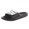 Li Ning Quiet Slip Resistant Quiet Slip Resistant Slide Slippers Men's Black White AGAR021-1