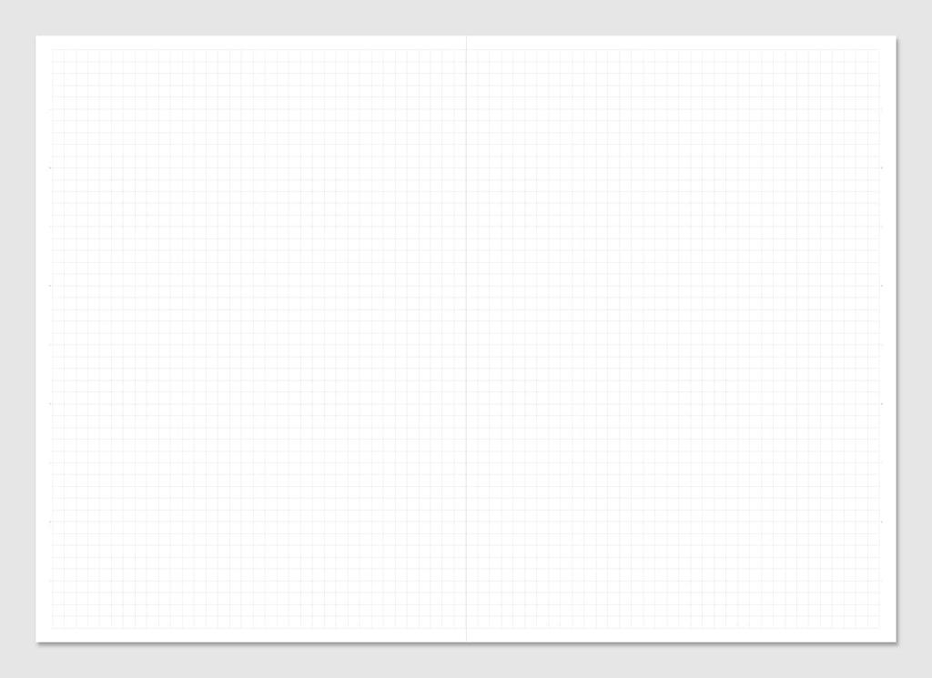 Nakamura Printing Horizontal Opening B5 5mm 30 Co., Ltd. Notebook, size, grid, sheets, 5-pack (N-PB063)