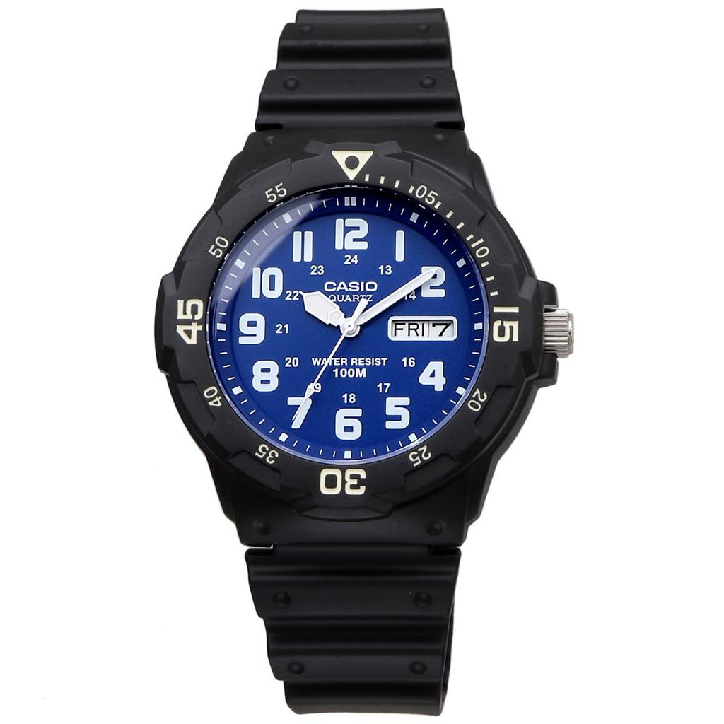 STANDARD Quarzuhr, blaues Zifferblatt, Overseas-Modell [Casio] MRW-200H-2B2V, Herren [Artikel]