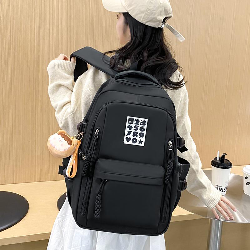Backpack Women's Large Capacity Multi-compartment Junior High School Student Senior High School School Bag Travel Backpack