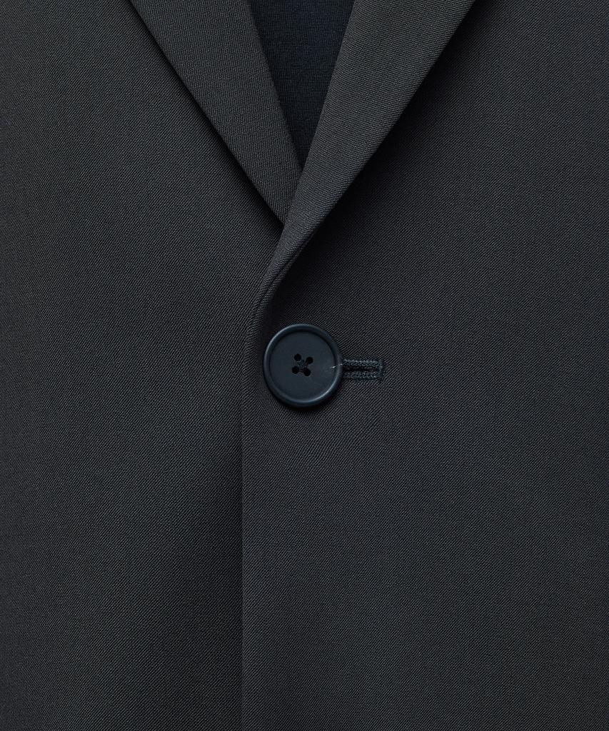 Musinsa Standard Big Daddy Oversized Blazer [Dark Grey]