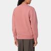 Carhartt WIP Womens Sweatshirt Logo Embroidery Crew Neck Long Sleeve Women Sweatshirts Pink I033647-2D8-XX