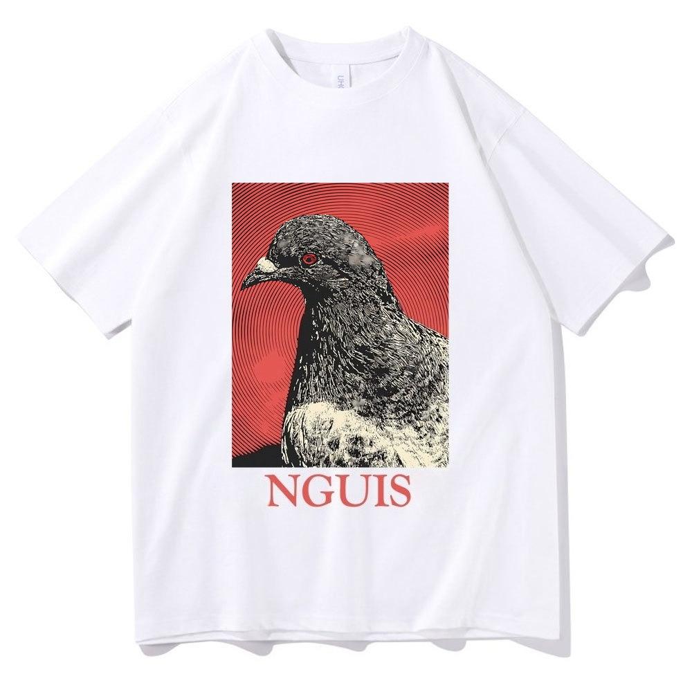 2025 New Essential Cotton Unisex T-Shirt Fashion Printing Soft Breathable Crew Neck Fashion Men's and Women's T-Shirts One Piece
