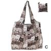 1Pc Foldable Shopping Bag Reusable Travel Grocery Bag Eco-Friendly Tote Bag