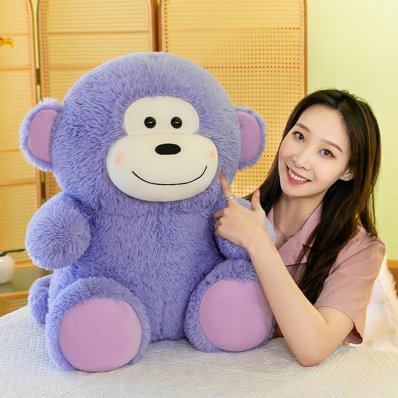 Cartoon Goosebuck Plush Toys Children Sleeping Comfort Pillow Home Orangutan Ornament Birthday Gift