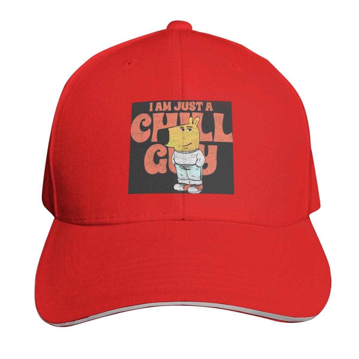 

Vintage I Am Just A Chill Guy Cap Fashion Casual Baseball Caps Adjustable Hat Hip Hop Summer Unisex Baseball Hats One Size
