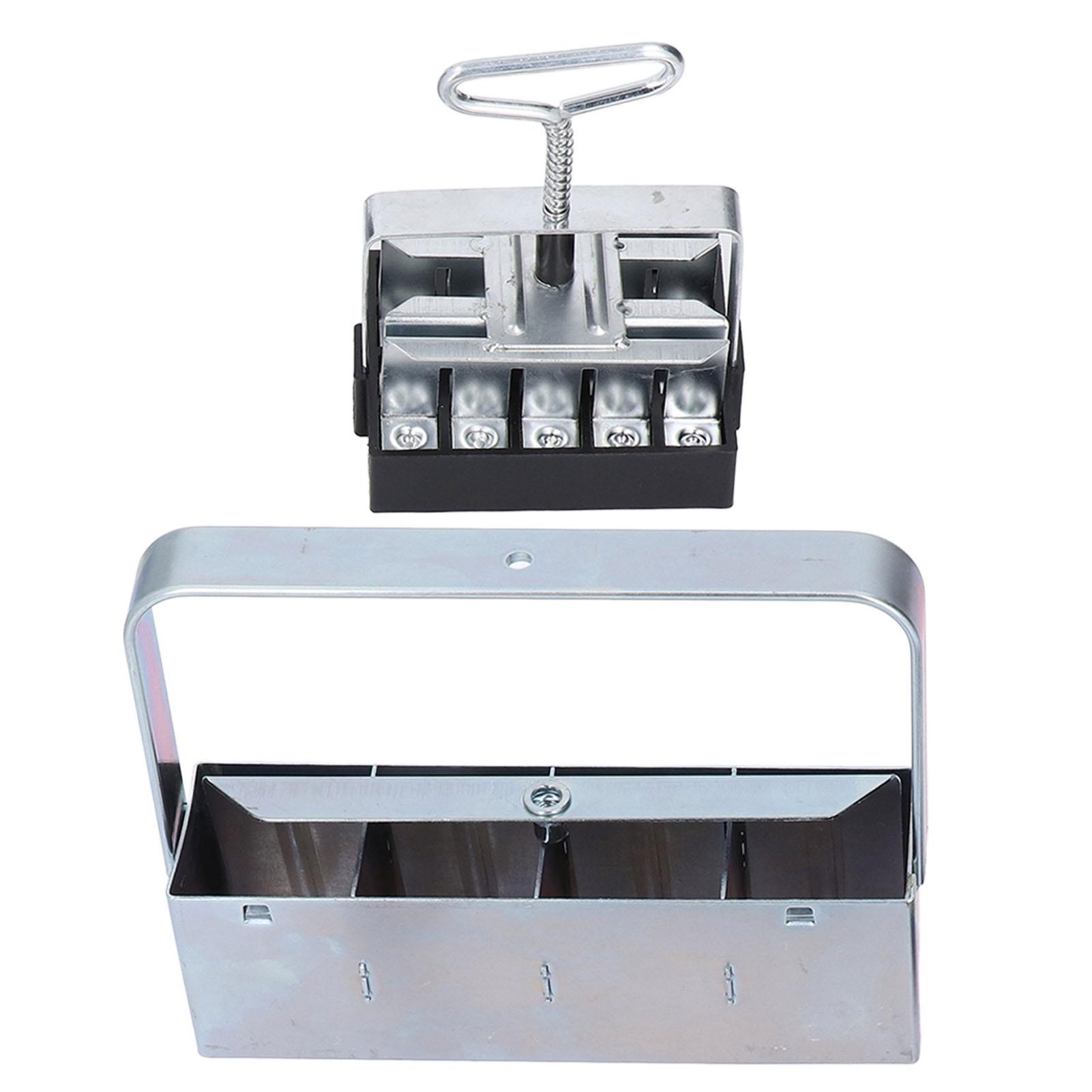 Soil Block Maker, Hand   Tool for Handheld Soil, Seeds Handheld Block Maker with Comfortable Handle for Starting Seeds, Growing Seedlings, Outdoo