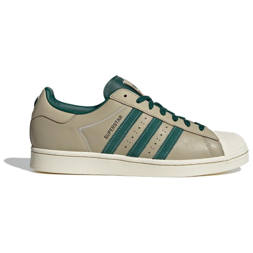 Adidas Originals Superstar Low Top Sneakers Unisex Sneakers Khaki IF1782