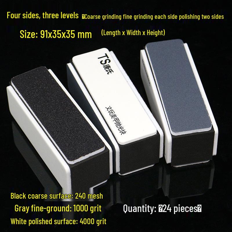 Wenwan Double-Sided Polishing Block: Mirror Finish Sponge Sandpaper Tool for Vajra and Bodhi