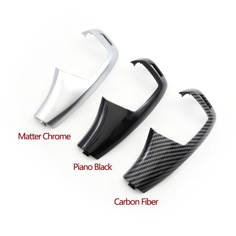 LHD RHD Car Interior Gear Shifter Lever Protect Cover Trim Shift Knob Panel Replace For BMW X5 X6 E70 E71 2007-2013 61319116587