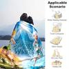 1pc, Secret of the Wings Blanket Cartoon Throw for Room Decor, Gift Idea, Living Room, Travel, Camping