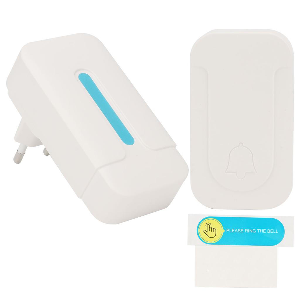 Wireless Door Bell Waterproof Self Powered Doorbell Kit with 35 Music  -