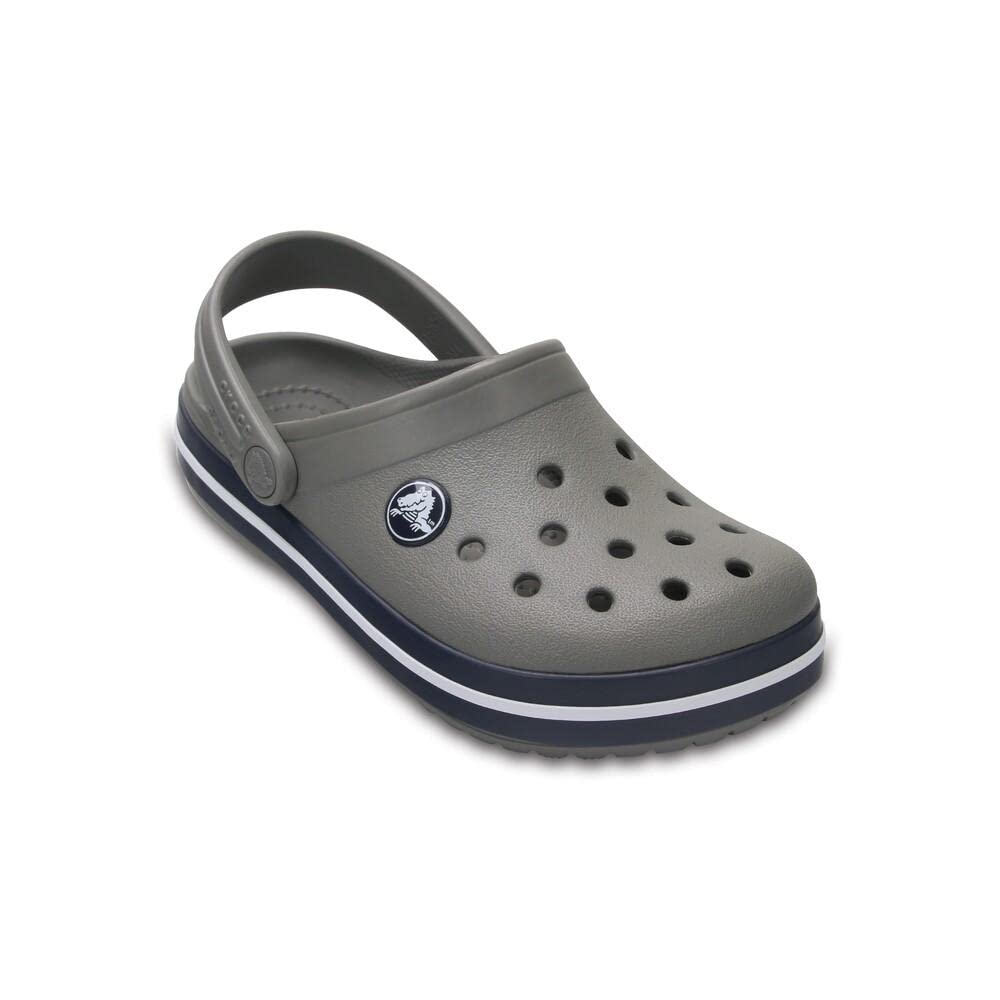 Crocs Crocband™ Clog Toddler Sandals, Smoke/Navy, 13cm