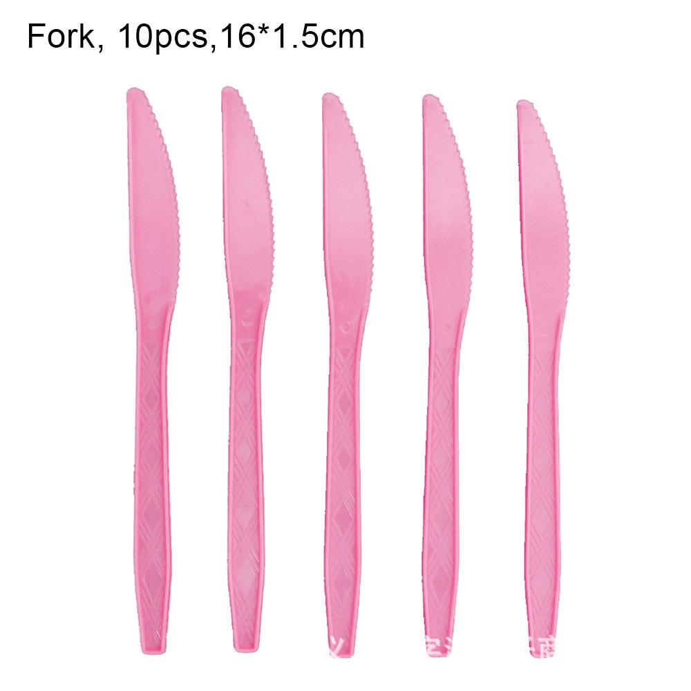 Set Veselă de Ziua de Naștere Fluture Roz: Farfurii, Cuțite, Furculițe, Linguri, Decorațiuni de petrecere, Temă nouă.