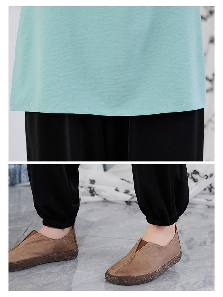 2025 Summer Tai Chi & Zen Tea Suit: Plus Size, Loose-Fit Meditation & Buddhist Clothing