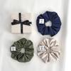VILLA DE SILK High Density 100% Silk Scrunchie (3colors)