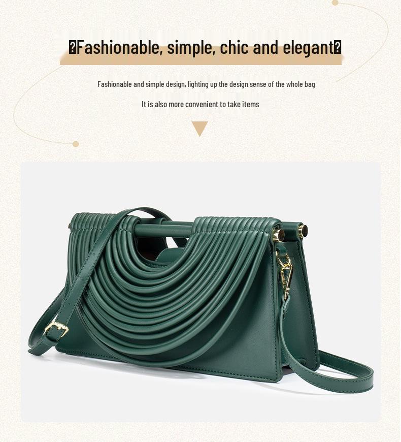 2025 Women's Trapezoidal Crossbody Bag with Tassel Design – Handmade Woven Shoulder Bag