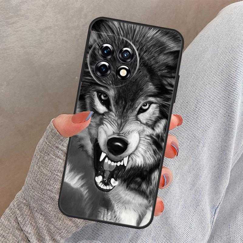 

Angry Wolf Cover For OnePlus Nord 4 3 CE 2 Lite N20 N10 N30 OnePlus 8T 10T 13 13R 12 12R 11 10 Pro Case OnePlus 13R