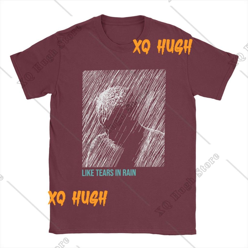 Blades Runners Like Tears In Rain T Shirts for Men Cotton Vintage T-Shirts Crewneck 2049 Y2k Harajuku Tee Shirt Short Sleeve New
