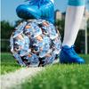 Erling Haaland Theme Soccer Ball Size 5 Soccer Ball Soft Touch Professional Training Football for Outdoor Sports