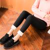 Women Leggings High Elastic Warm Thickened Velvet Lined Sports Pants Butterflies Pattern Yoga Tights Daily Wear