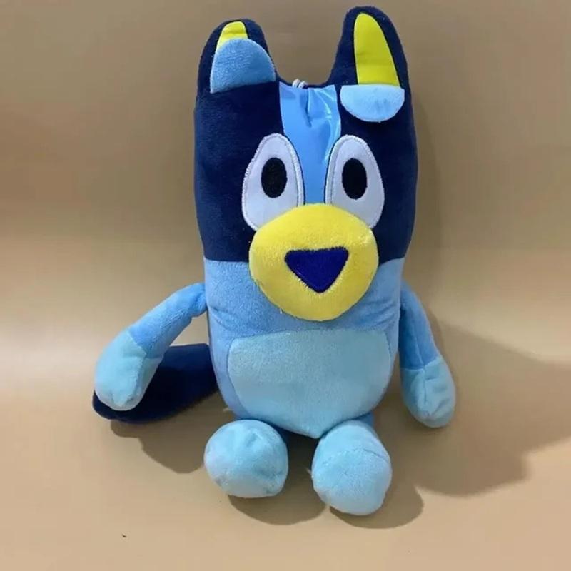 Peluche Bluey Dog Bingo Family Plush Toy Cartoon Dog Soft Stuffed Animals Dolls Birthday Christmas Gifts Family Bluey Bingo