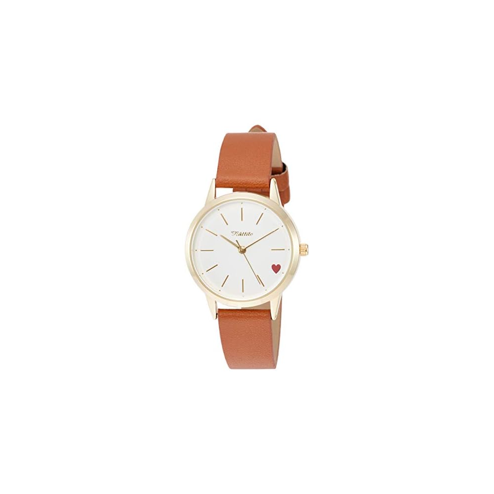 Fieldwork Corazon Analog Watch Brown Leather Strap Women s 36mm
