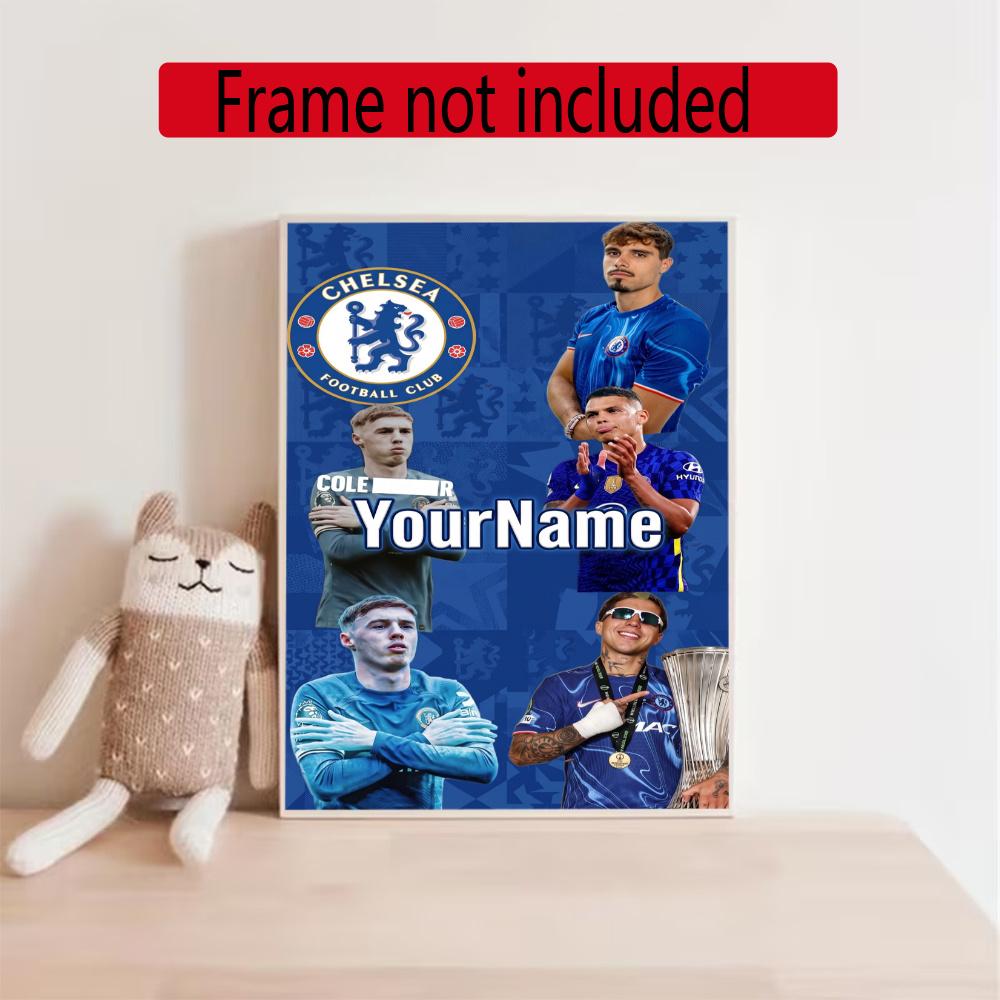 Chelsea Fc Personalized Name Diamond Paintings Mosaic Wall Round Diamond Art Painting Kits Embroidery Crystal Accessories Frameless