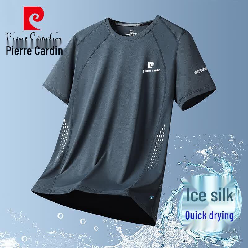 Pierre Cardin Men s Ice Silk Quick Dry T-Shirt 4XL