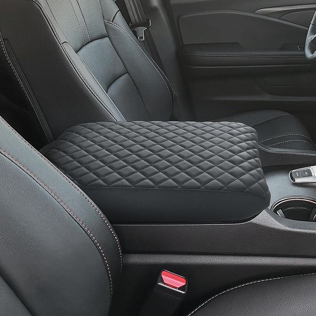 For Honda Pilot 2025 2025 2025 Ridgeline/Passport 2025 Car Armrest Box Pad Leather Center Console Arm Rest Protector Cover Lid