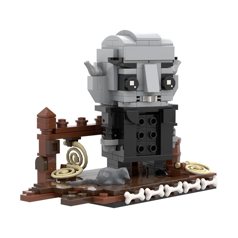 MOC Gothic Vampire Bricks Model Gothic Vampire Nosferatu Action Figure Building Blocks Assembly Toys Children Birthday Gifts