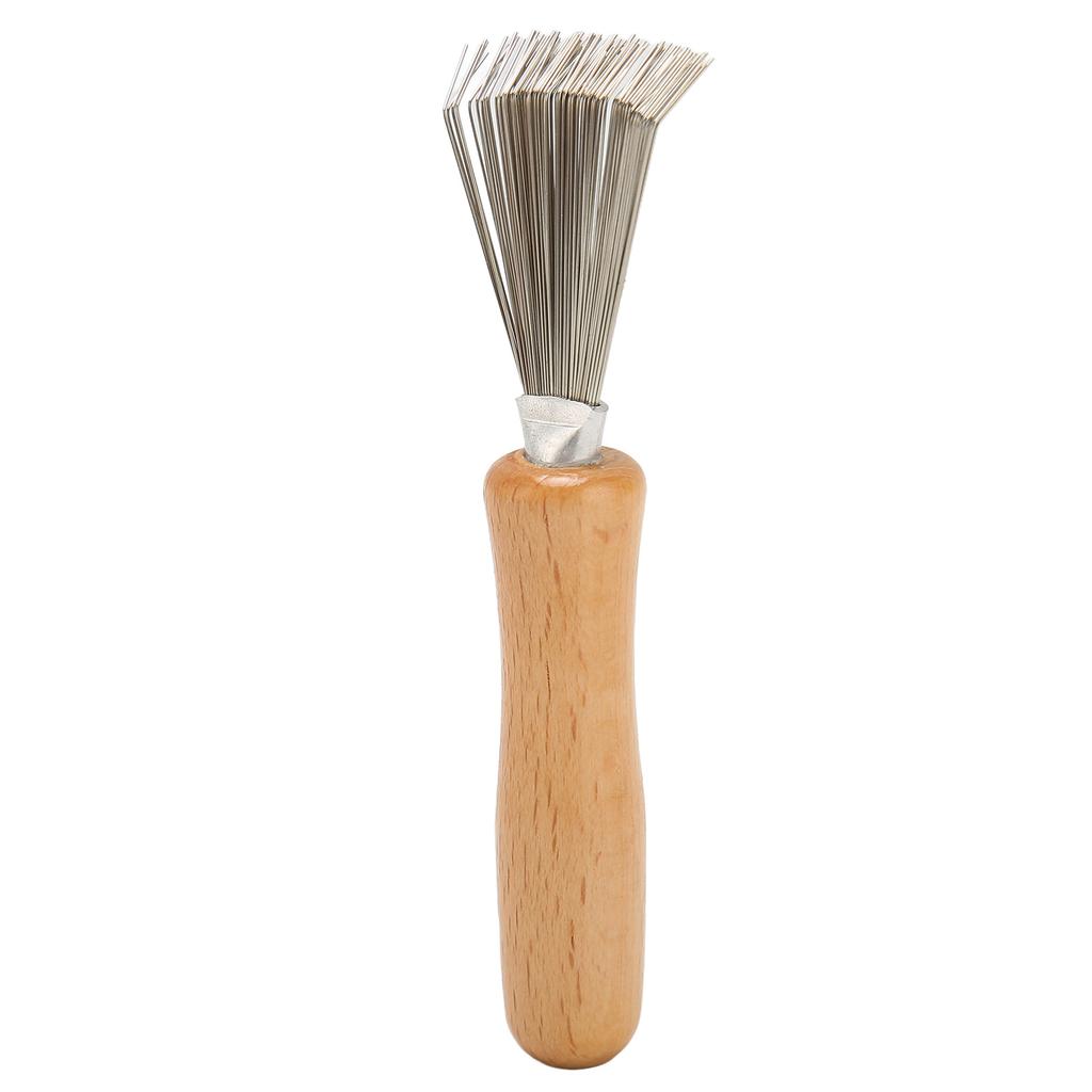 Čistič vlasového kartáče Hráblový design Nerezový drát Odstraňovač nečistot z vlasů Hřeben na čištění pro domácí mazlíčky pro