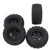 4pcs 90mm RC Paddle Buggy Tires Snow Sand Rubber Tires Wheels for 1 14 1 16 Scale RC Crawler Truck Upgrades