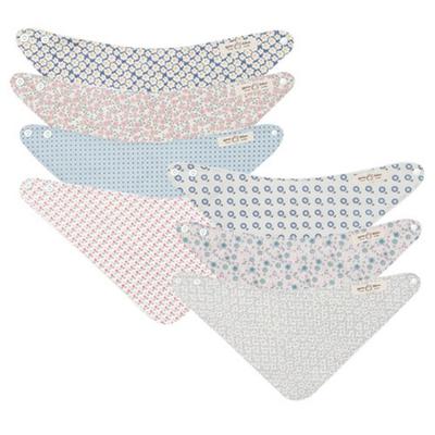 Kkumdubu Four-season Infant Scarf Bib Flower Pattern 7-piece Set, Korean Baby Products