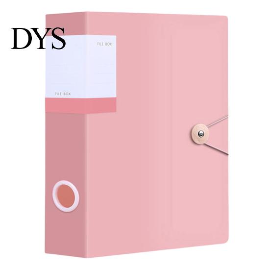 File Folder Organ Box Large Capacity Multi-functional Waterproof PVC Document A4 Insert Type Organizer Office Supplies