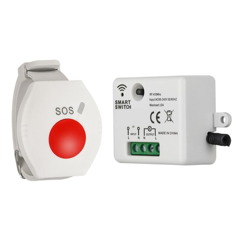 1 Channel Remote Control Switches 100-220V RF Remote Control Switches for Lamp Irrigation Motor Electrical Equipment