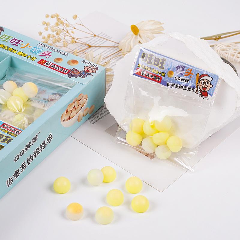 Wangzai Mantou Squeeze Toy - Cute Stress Relief Decompression Gift