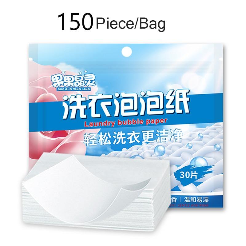 30-150PCS Laundry Tablets Concentrated Washing Powder Laundry Soap Washing Machine Clothing Strong Cleaning Sheets Detergent