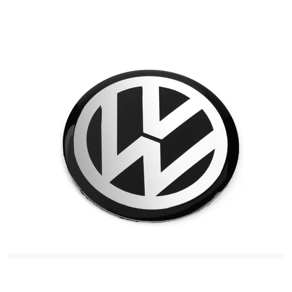 90Mm Wheels Centre Cap Emblem Logo Sticker For Vw Golf Passat Cc Polo Scirocco