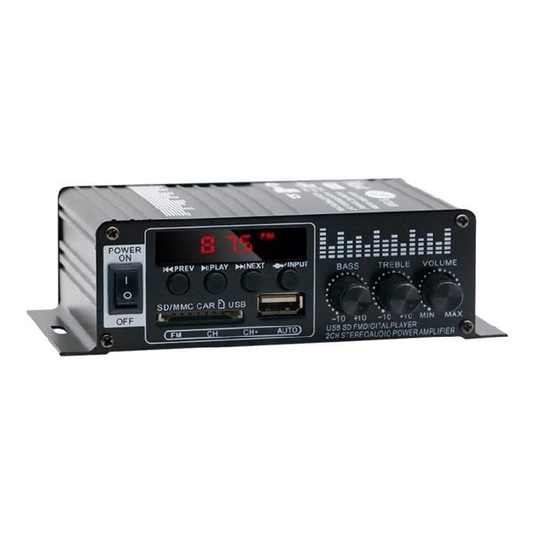 

Professional Miniature Amplifier With Tone Controls Seamlessly Bluetooth-compatible Pairing Durability Metal Housing 1