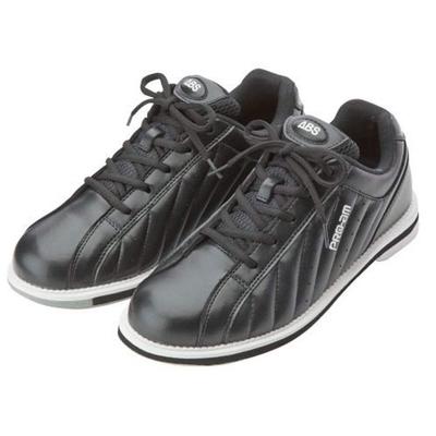 ABS Bowling Schuhe Bowling Ausrüstung Bowling Artikel Schuhe S-250 Schwarz/Schwarz (27.5, Rechts)